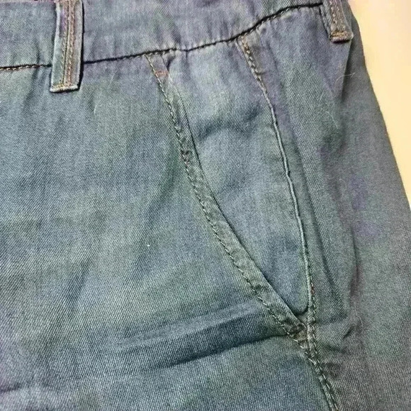 Jessica Simpson Newsboy Relaxed Dress Dark Denim Size 28 - Picture 6 of 8